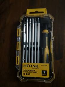 Hotak Pro Tools Screwdriver Double Bits Set (NEW)