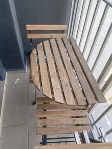 Balcony Table + 2 Chairs