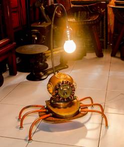 Unique Steampunk Table Lamp