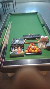 Pool table complete set untuk dijual