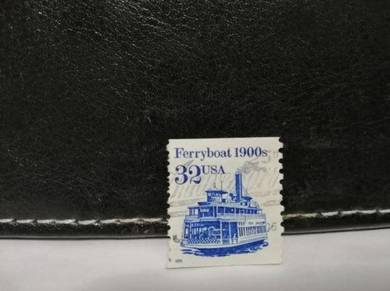 1995 USA Stamp Ferryboat 1900s
