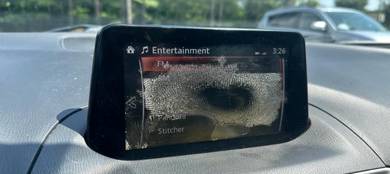 Repair lcd radio screen mazda 2 CX-5 skyactive