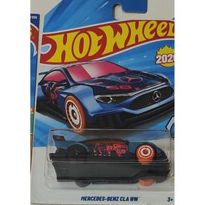 Hot Wheels Mercedes-Benz CLA HW Blue red #68