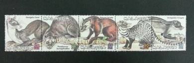Mint Stamp Protected Mammals Cat 2000
