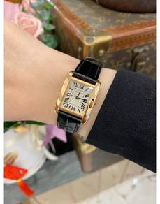 2012 Cartier Tank Anglaise 18k 750 Rose Gold