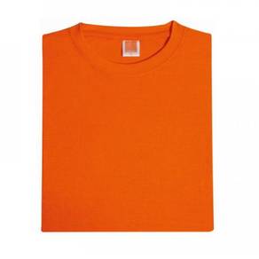 Tshirt Plain Short Sleeve OrenSport CT 7107 Orange