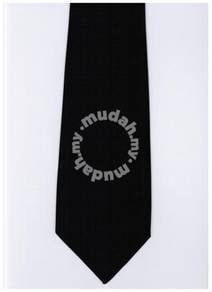 Black #1 Top Quality Solid Formal Neck Tie
