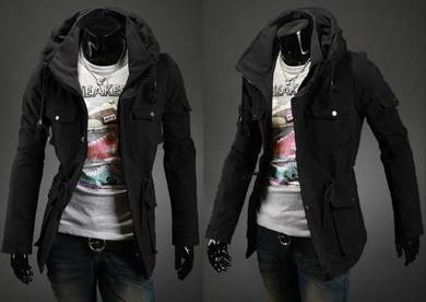 Army Military Multi-Pocket Hiking Sweater Jacket