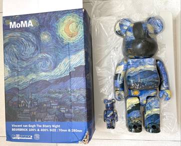 Vincent Van Gogh The Starry Night BEARBRICK 400%