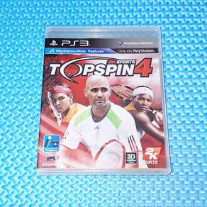 Sony PlayStation PS3 Top Spin 4 Game CD