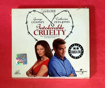 INTOLERABLE CRUELTY MOVIE VCD VIDEO Cd