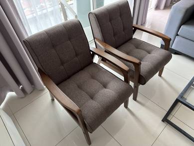 brand new 2 single chairs Bayan Lepas Baru