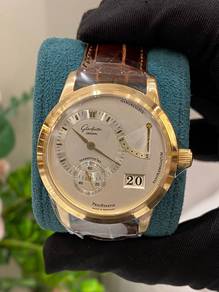 2017 Glashütte Original Panor​eserve 18k 750 Rose