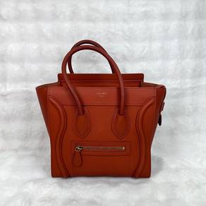 Authentic Celine Luggage Nano Tote Bag