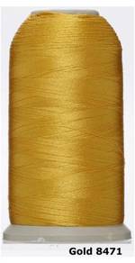 Gold 8471 Embroidery Machine Thread Benang Sulam
