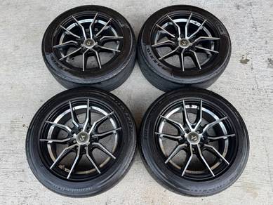 Rim second 15 Grid siap tayar myvi vios city saga