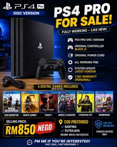 PS4 pro disc