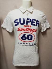 T-Shirt Collar HANG TEN SUPER DUPER SAN DIEGO