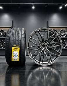 BMW 5 Series G30 19" Rim + Tayar Baru R490