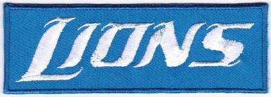 NFL Detroit Lions TL National Football Patch