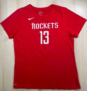 Nike Ladies’ NBA Houston Rockets Red Tee #CN Used