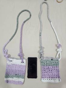 Brand New Hand Knitted Sling Pouch