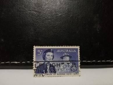 1960 Australia Stamp Scout Guide