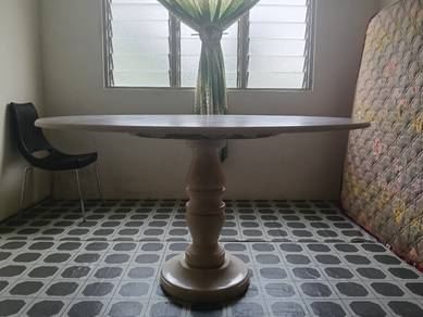 meja makan marble 