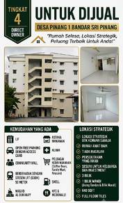 Apartment For Sale in Desa Pinang 1