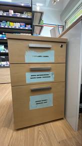3 drawer wooden cabinet
