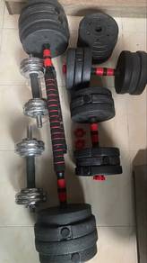 Dumbell and Barbell one set