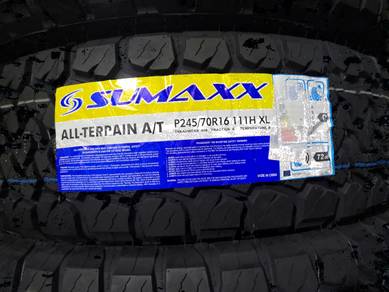 245/70/16 Sumaxx AT Tyre 2026 Tayar