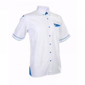 Baju Korporat Kemeja Oren Sport F1 2800 White