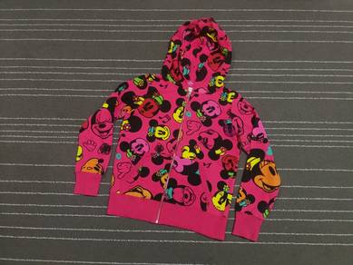 FULL print minie MOUSE hoodie M 02