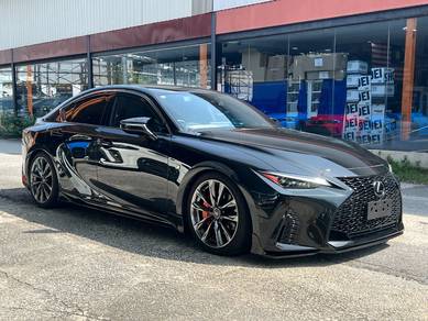 2021 Lexus IS 300 F SPORT MODE BLACK