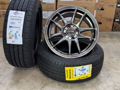 Sport Rim Baru 15 Work Emotion CR KiwamiHyperBlack
