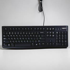 Logitech Full Size Wired Keyboard |Plug & Play USB