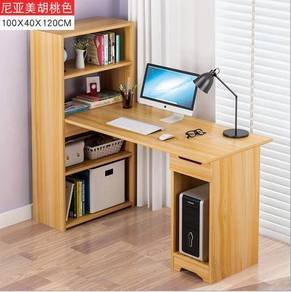 Wooden table office desks pc computer study 4