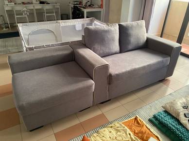 3-2-1 Grey Sofa Kelabu