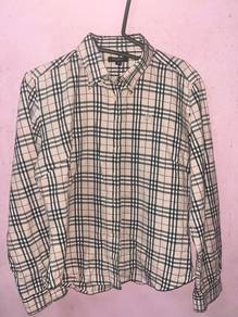 Burberry checked shirt