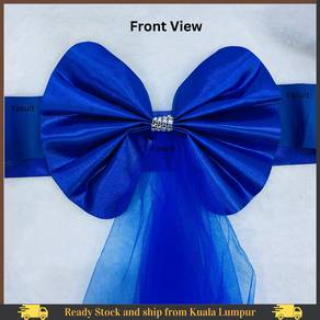Premium Quality Back Chair Ribbon Banquet Wedding