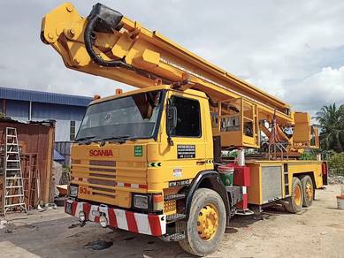 Skylift 34m scania
