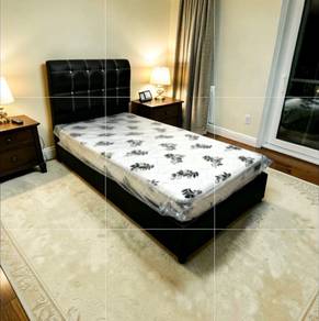 Set SINGLE Divan Bed 'PREMIUM' + Tilam 