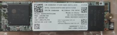 Genuine Intel NVme M2 SSD 512GB