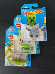 Hot Wheels Minecart Set