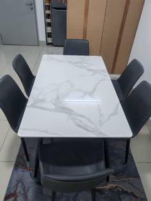 Dining Table + 6 Chairs Full Set Second Hand