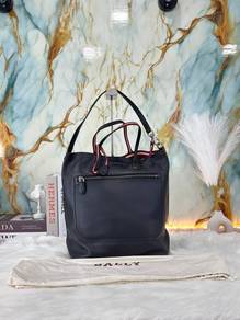 BALLY Tote Bag In Black Leather