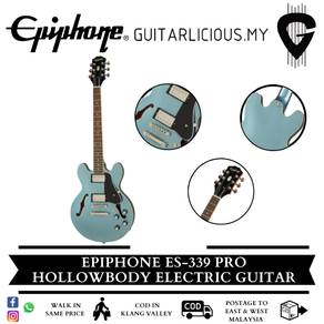 Epiphone ES-339 Pro SemiHollow Guitar Pelham Blue
