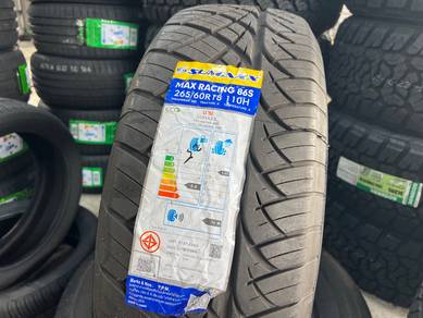 Tayar Baru 265 60 18 Sumaxx Max Racing 86S HT 4x4