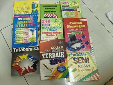 Buku - Tatabahasa, karangan etc (take all 9 books)